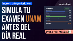 Prepárate con examen simulación a la UNAM e ingresa a la ingeniería